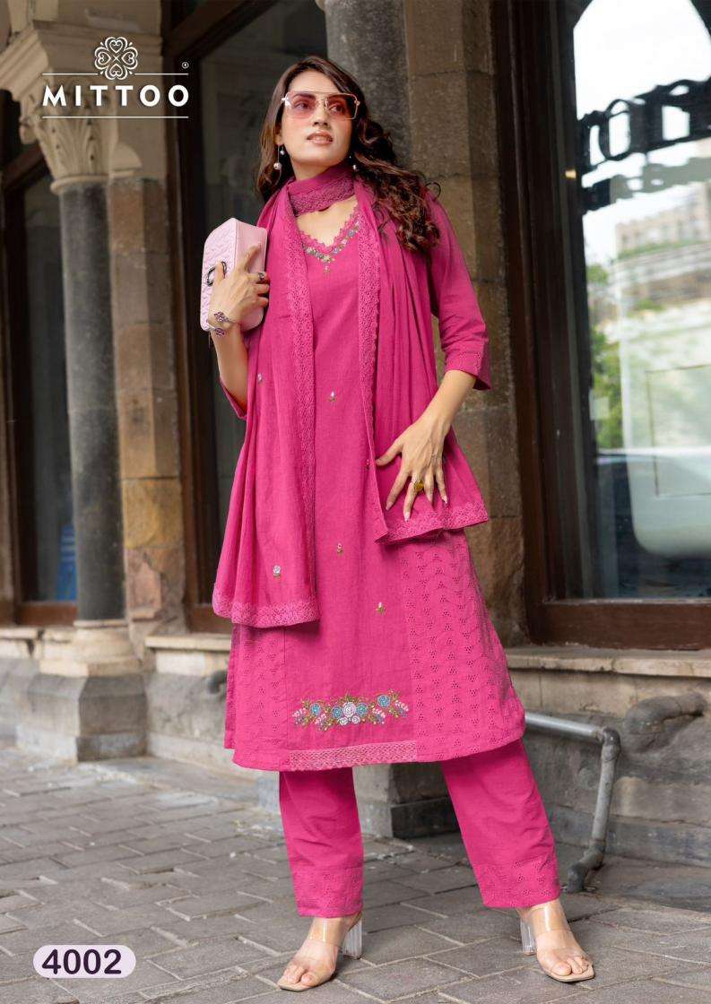 Mittoo Presents Dastoor Fully Stitch Shifli Cotton Kurtis Catalog Wholesaler And Exporter In Surat 