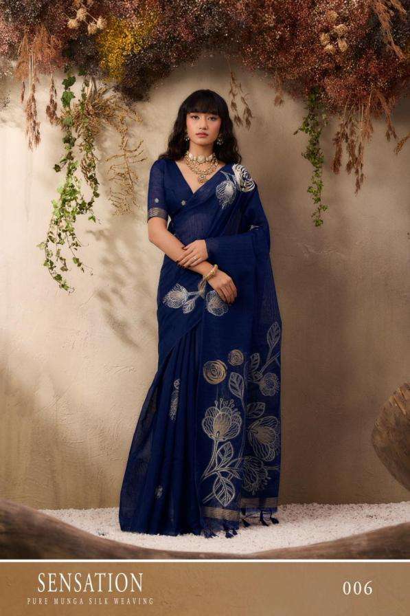Rajtex Presents Sensation Munga Silk Amazing Saree For Womens Catalog Wholesaler And Exporter