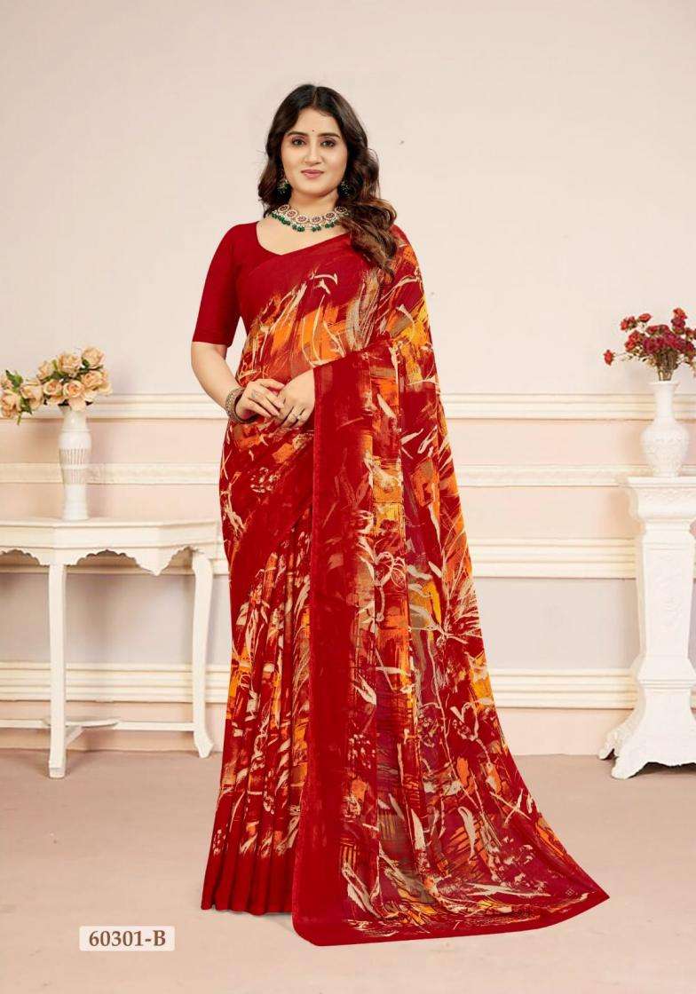 Ruchi Presents Star Chiffon Vol -218 Shop Trendy Chiffon Sarees Catalog Wholesaler And Exporter In Surat 