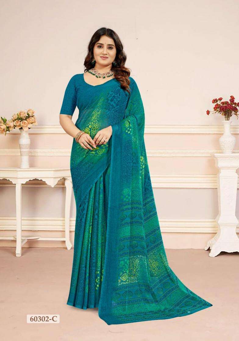 Ruchi Presents Star Chiffon Vol -218 Shop Trendy Chiffon Sarees Catalog Wholesaler And Exporter In Surat 