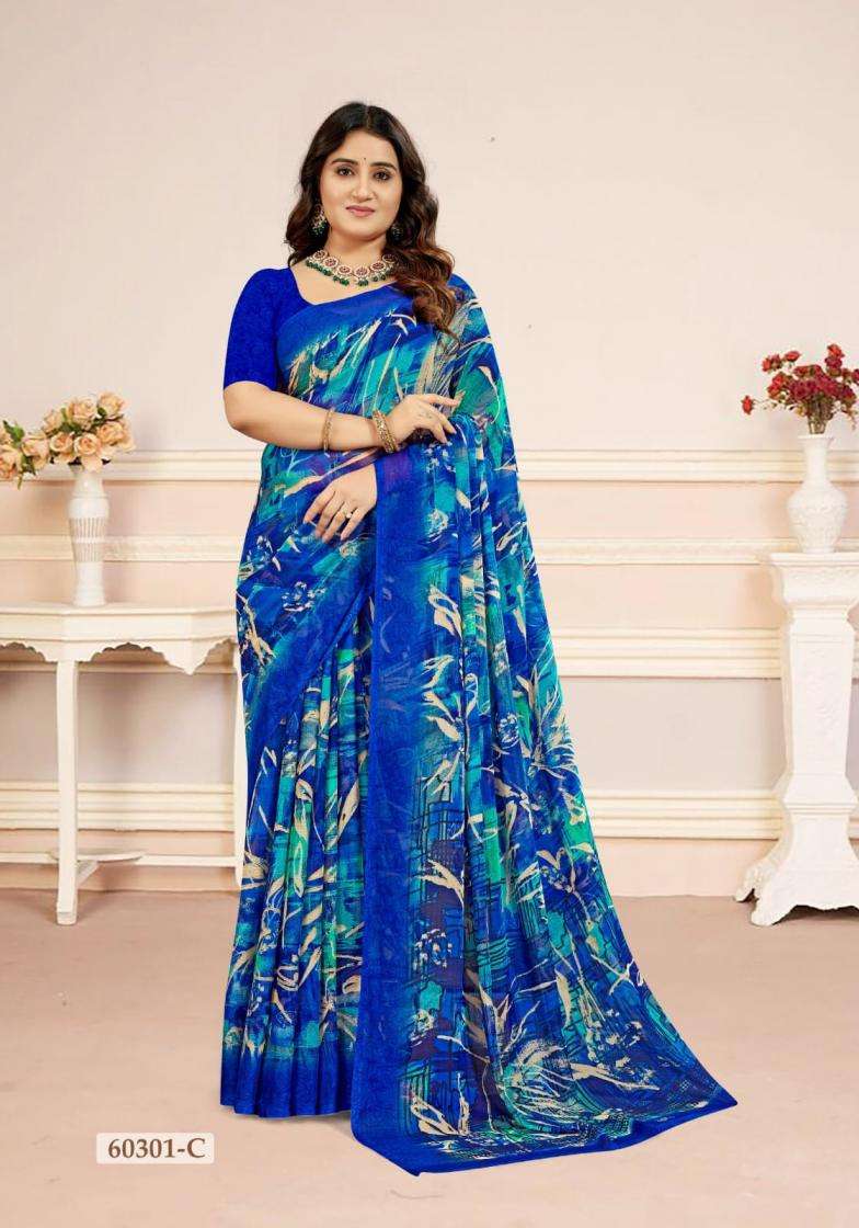 Ruchi Presents Star Chiffon Vol -218 Shop Trendy Chiffon Sarees Catalog Wholesaler And Exporter In Surat 