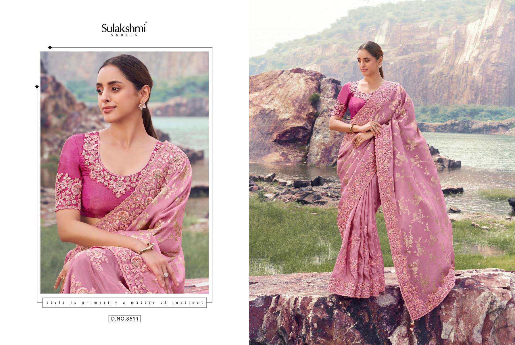 Sulakshmi Presents Varenya Tissue Silk With Jacquard Occasion Wear Sarees Catalog Wholesaler And Exporter In Surat
