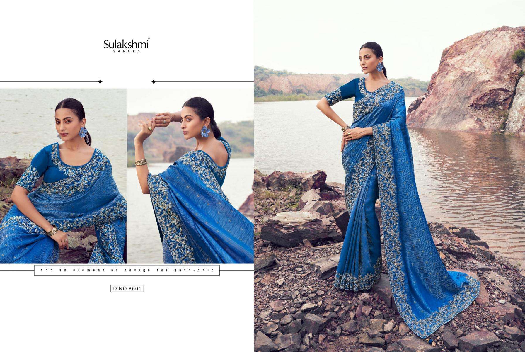 Sulakshmi Presents Varenya Tissue Silk With Jacquard Occasion Wear Sarees Catalog Wholesaler And Exporter In Surat