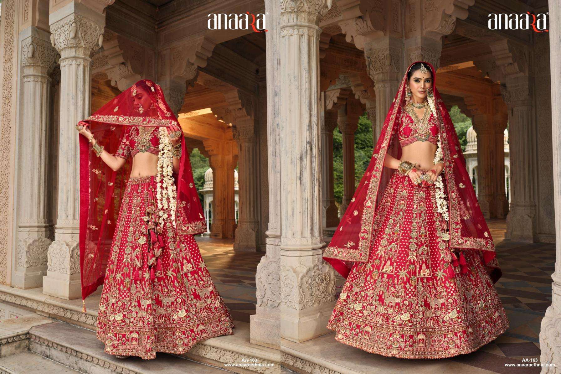 Tathastu Presents Anaara 152-164 Silk Engagement Lehenga For Bride Catalog Wholesaler And Exporter