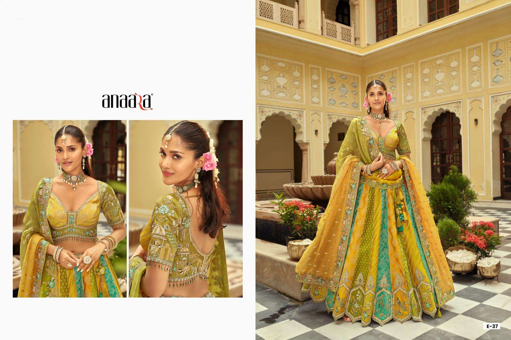 Tathastu Presents Anaara 31-40 Readymade Engagement Lehenga For Bride Catalog Wholesaler And Exporter 