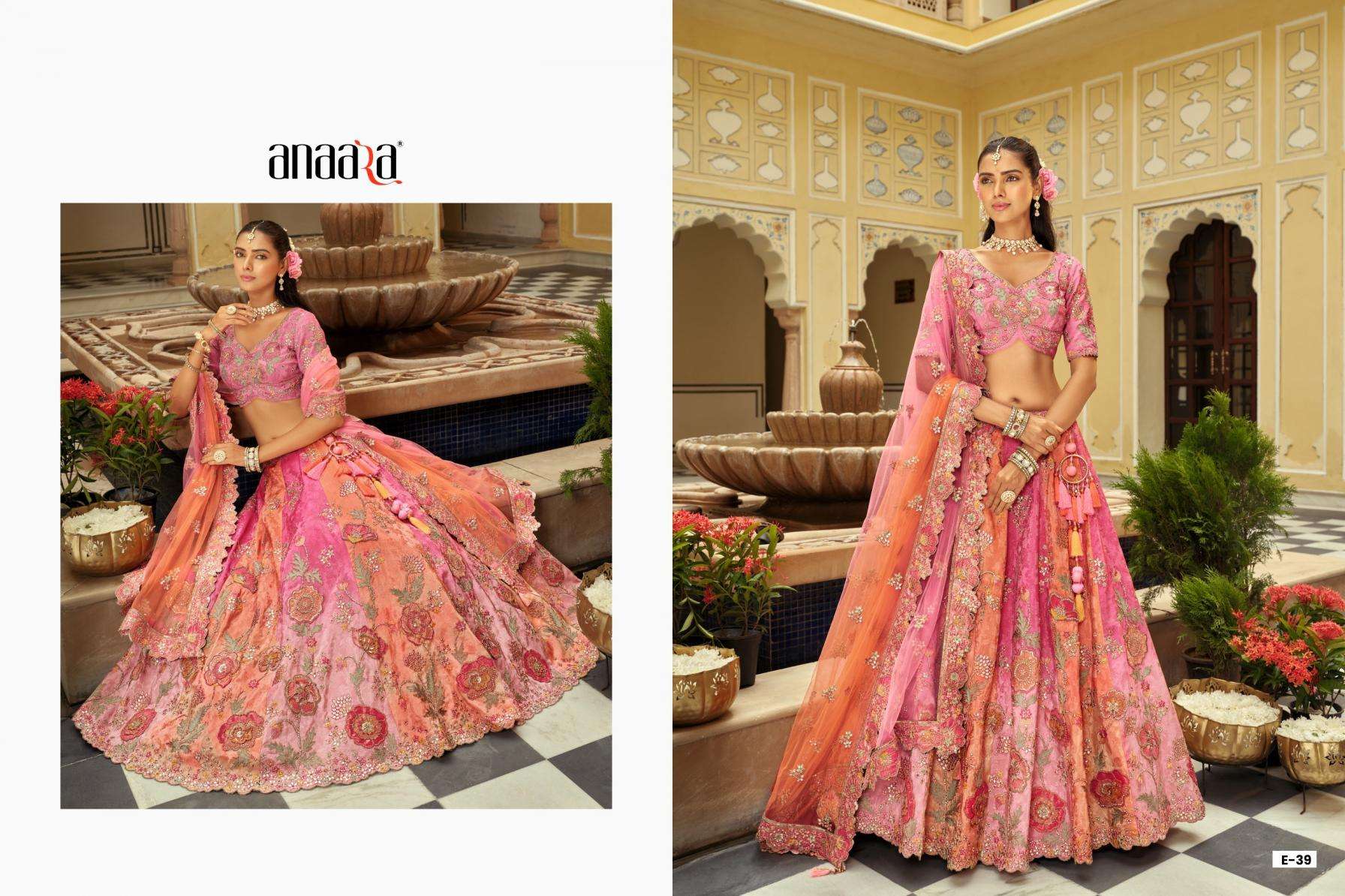 Tathastu Presents Anaara 31-40 Readymade Engagement Lehenga For Bride Catalog Wholesaler And Exporter 