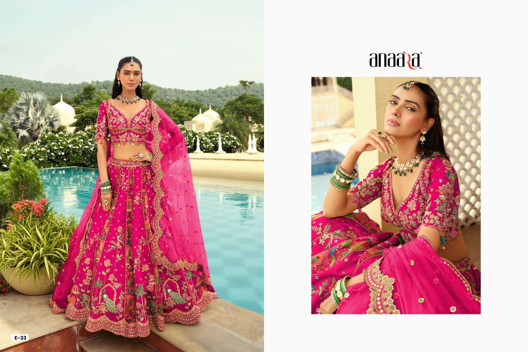 Tathastu Presents Anaara 31-40 Readymade Engagement Lehenga For Bride Catalog Wholesaler And Exporter 