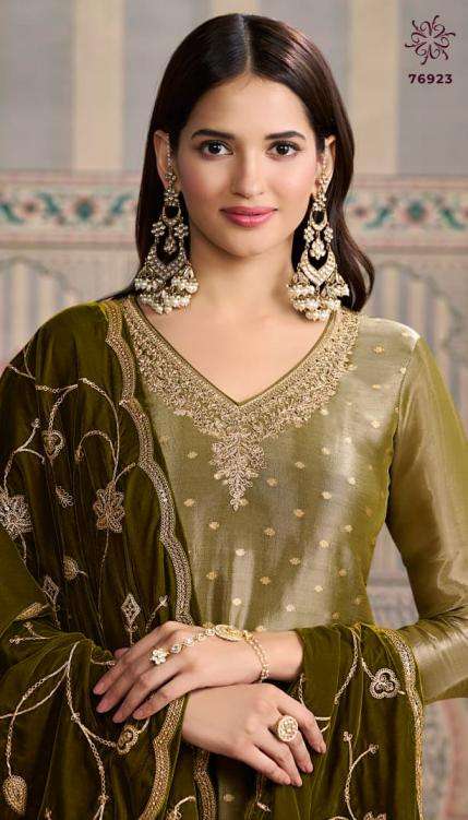Vinay Presents Kuleesh Sarita Kanjivaram Silk Jacquard Unstitch 3pcs Salwar Suits Catalog Wholesaler And Exporter 