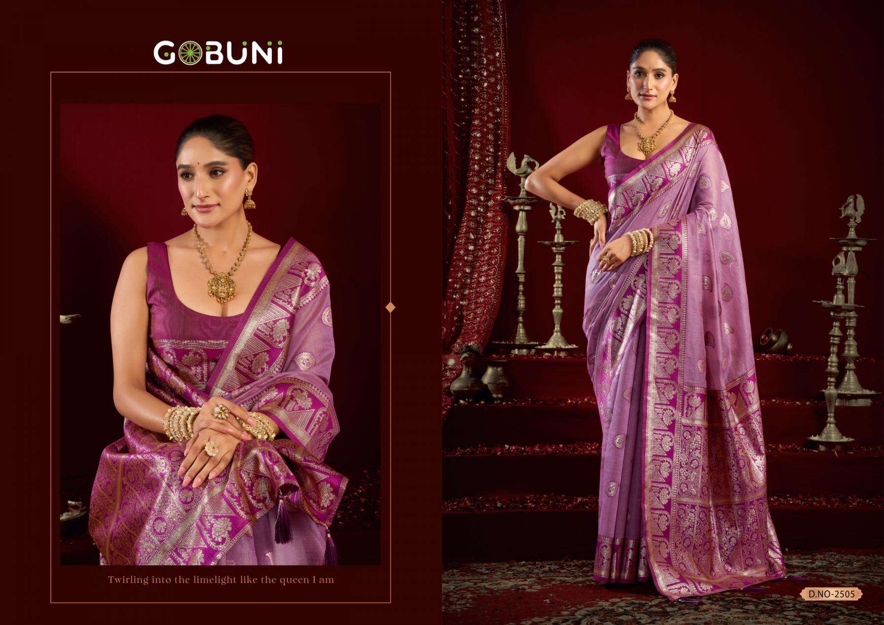 gobuni presents shivika modal banarasi shop stunning sarees for any occasion
