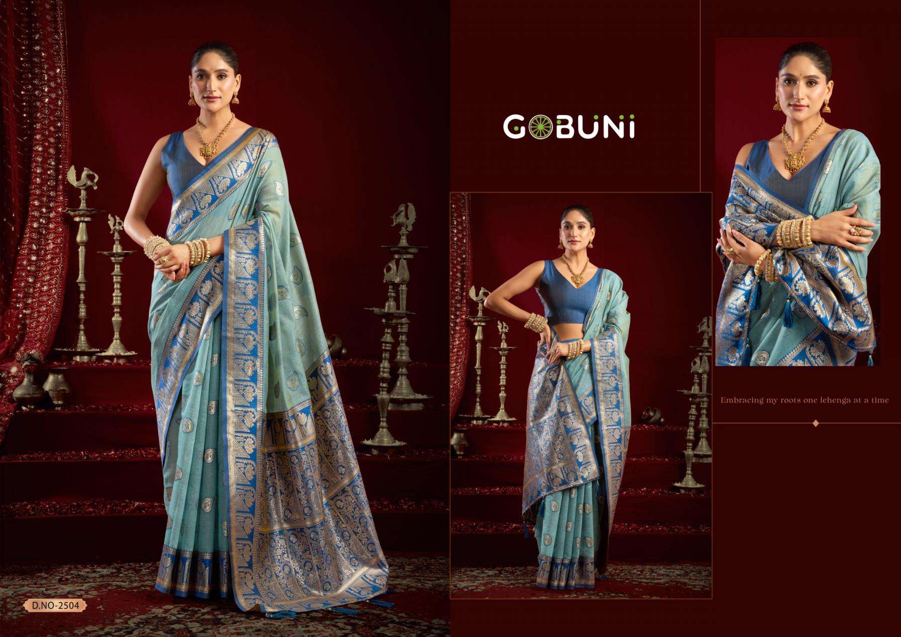 gobuni presents shivika modal banarasi shop stunning sarees for any occasion