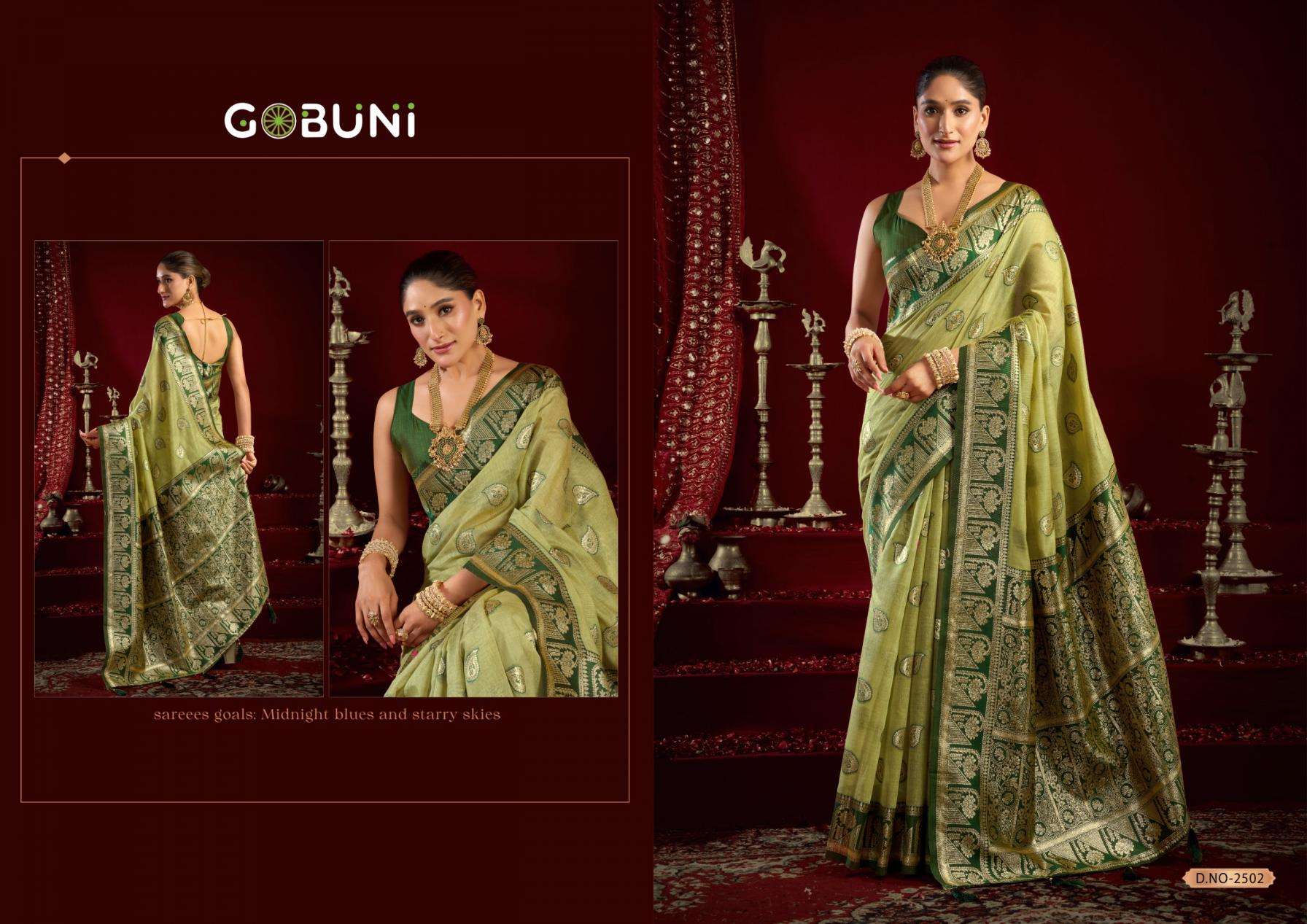 gobuni presents shivika modal banarasi shop stunning sarees for any occasion