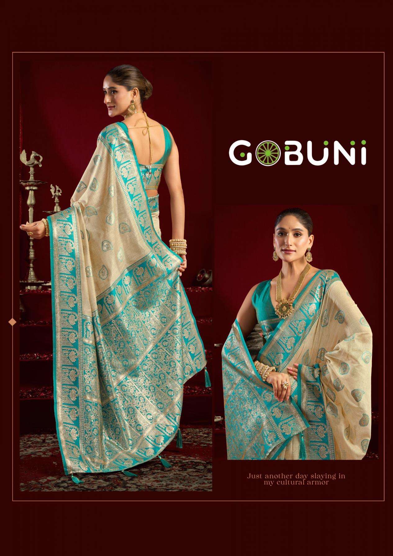 gobuni presents shivika modal banarasi shop stunning sarees for any occasion