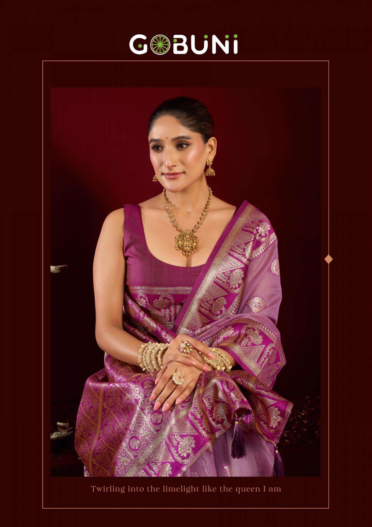 gobuni presents shivika modal banarasi shop stunning sarees for any occasion