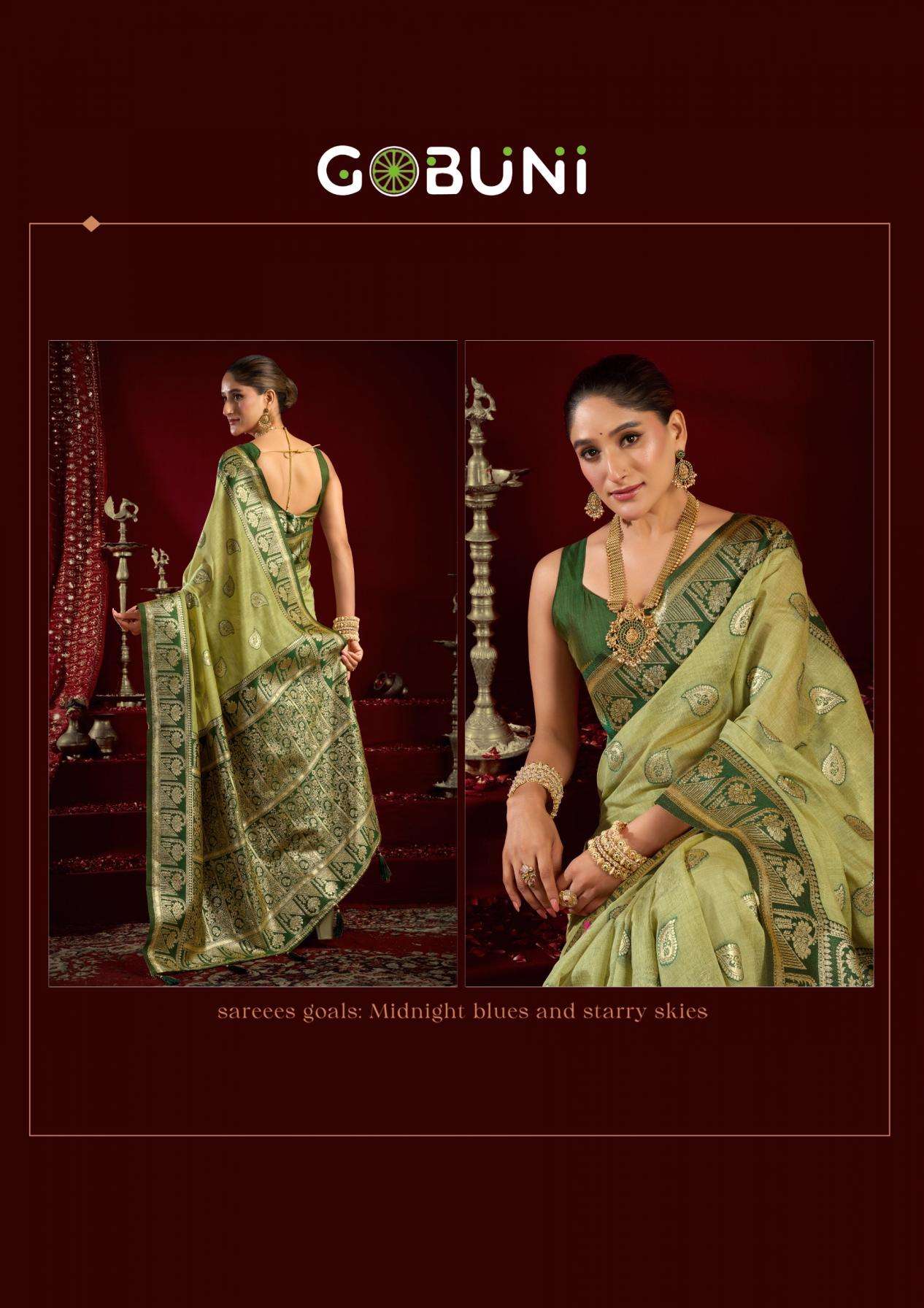 gobuni presents shivika modal banarasi shop stunning sarees for any occasion