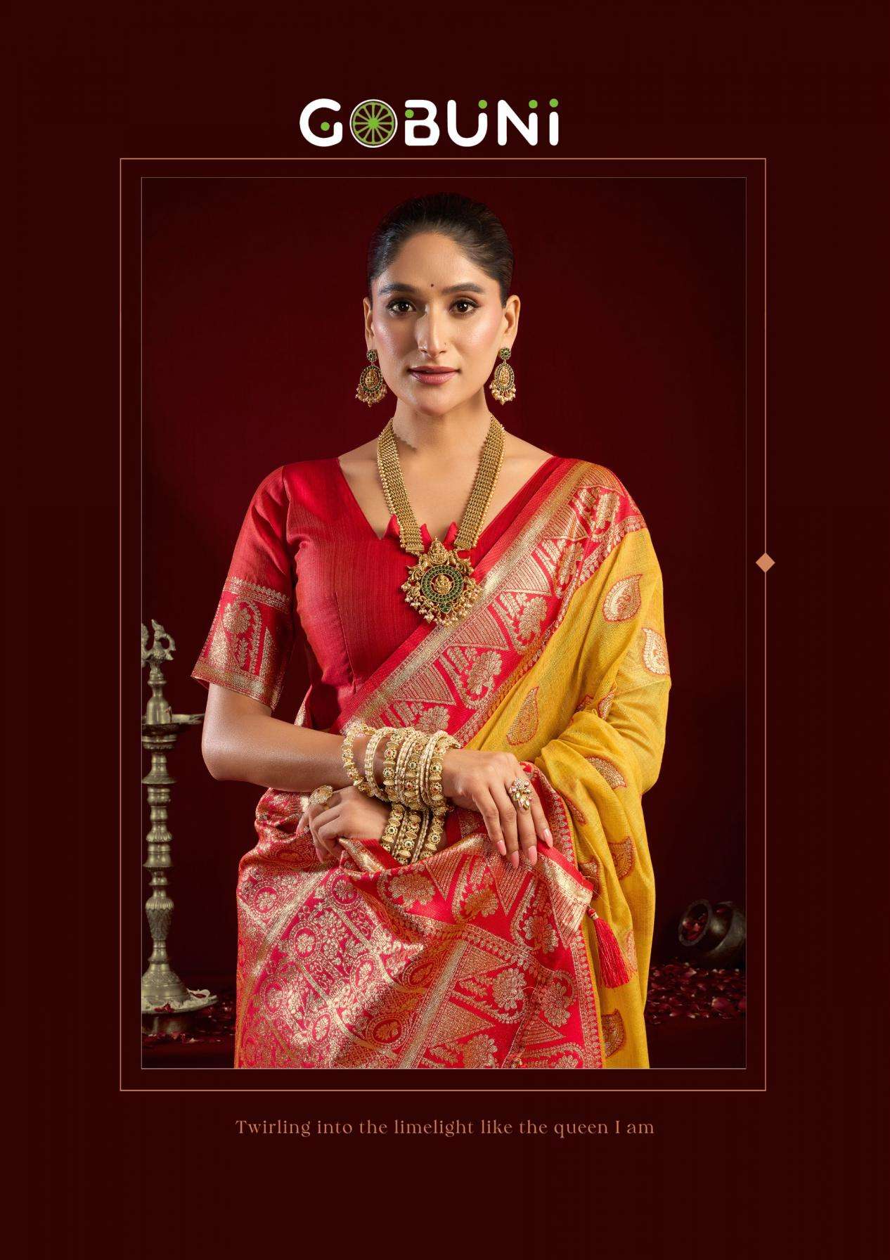 gobuni presents shivika modal banarasi shop stunning sarees for any occasion