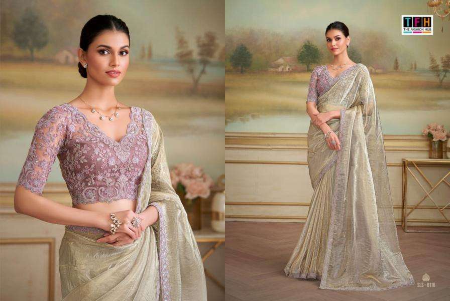 tfh presents salsa style vol 5 georgette silk traditional sarees catalog collection