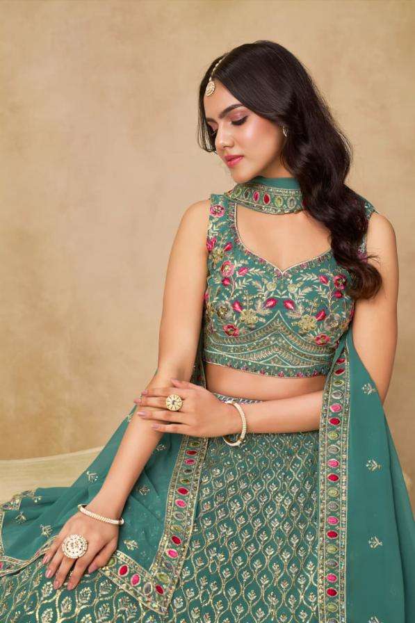 zeel presents culture georgette festive chaniya choli catalog