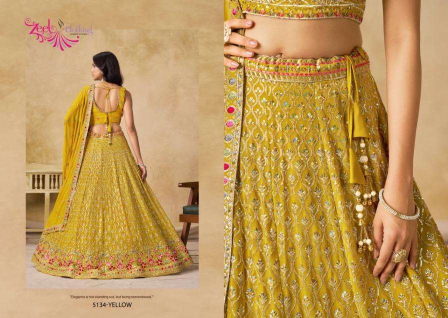 zeel presents culture georgette festive chaniya choli catalog