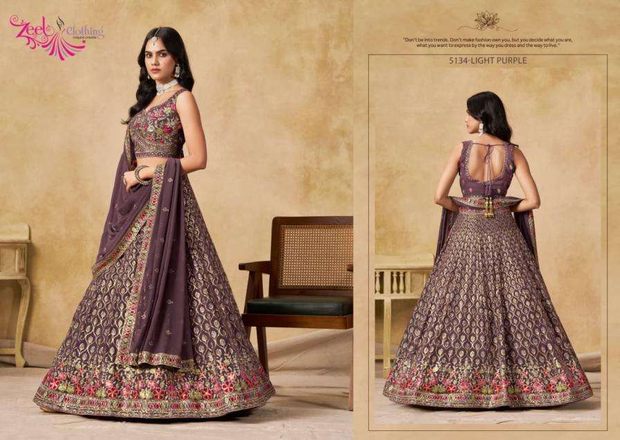 zeel presents culture georgette festive chaniya choli catalog
