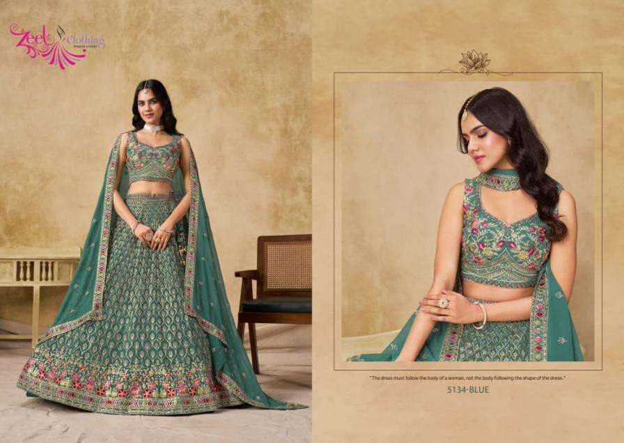 zeel presents culture georgette festive chaniya choli catalog
