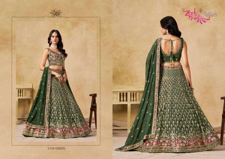 zeel presents culture georgette festive chaniya choli catalog