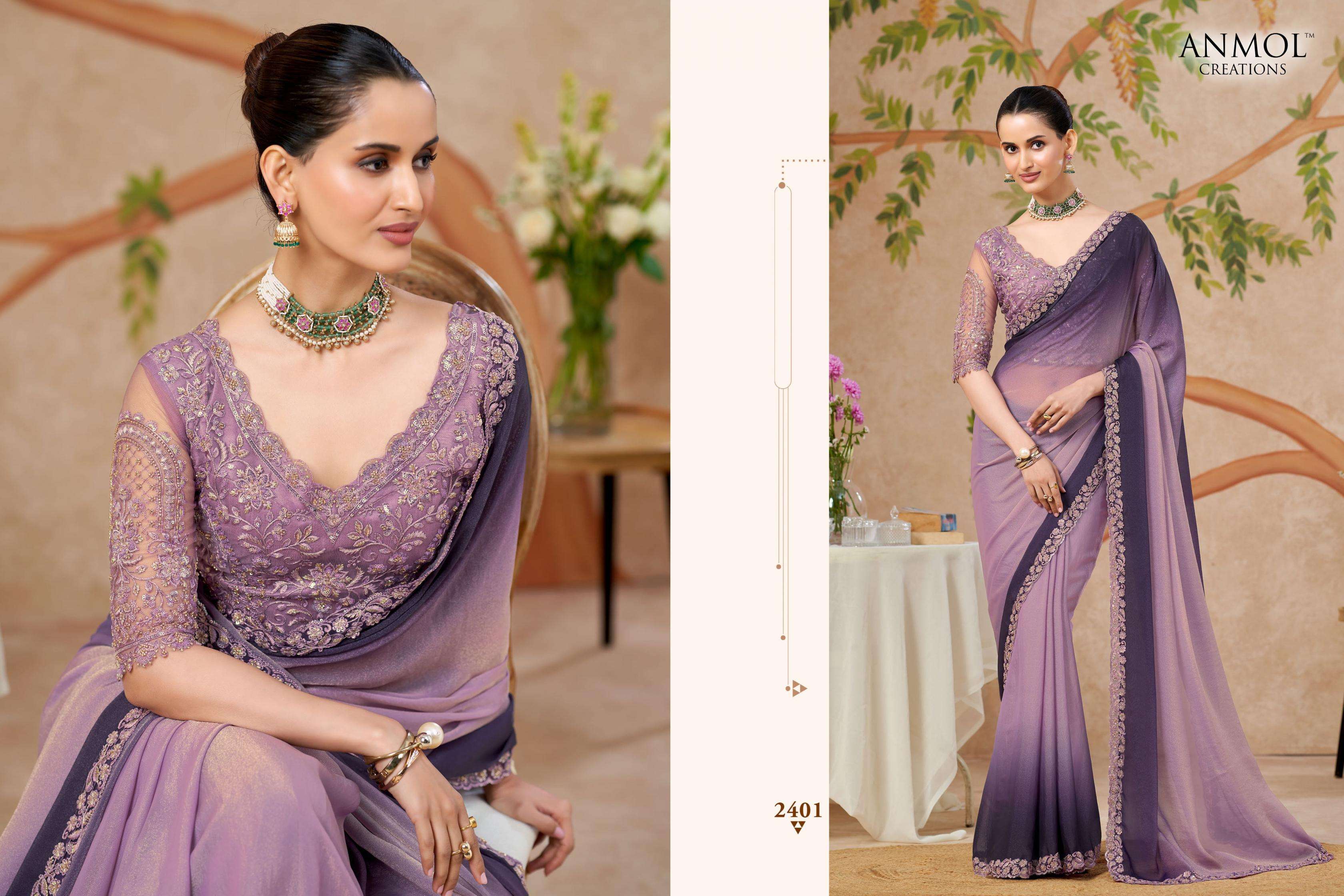 Anmol Creation Presents Kaina Exclusive Fancy Party Wear Trendy Sarees Catalog Wholesaler And Exporter