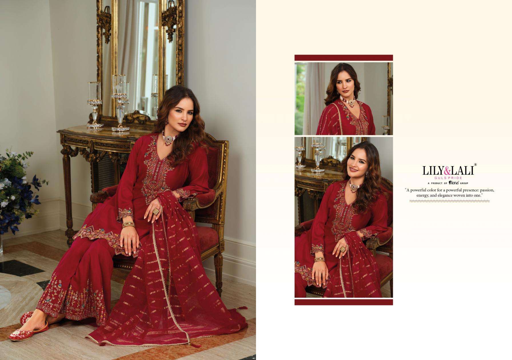 Lily & Lali Presents Tvesa Silk Readymade Designer Plazzo Kurtis Catalog Wholesaler And Exporter In Surat 