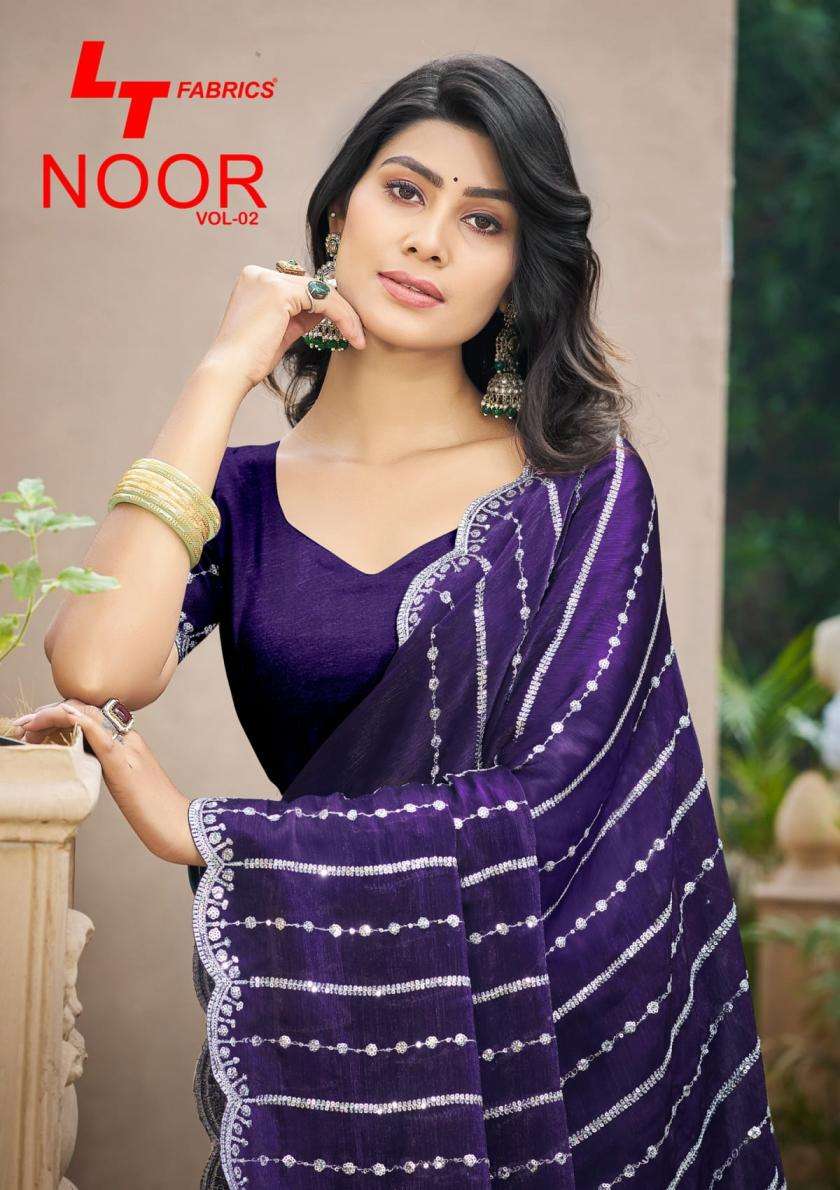 Lt Fashion Presents Noor Vol-2 Fendy Casual Summer Beauty Saree Catalog Wholesaler And Exporter 