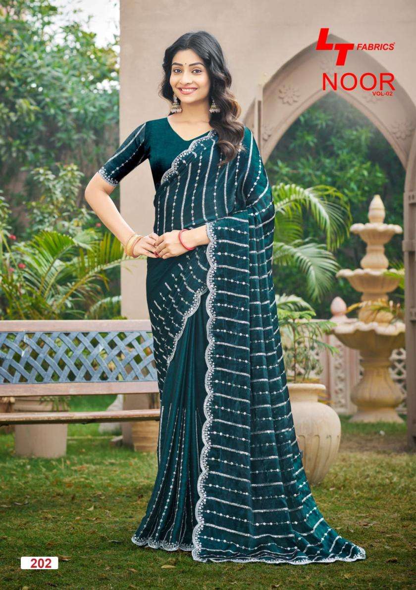 Lt Fashion Presents Noor Vol-2 Fendy Casual Summer Beauty Saree Catalog Wholesaler And Exporter 