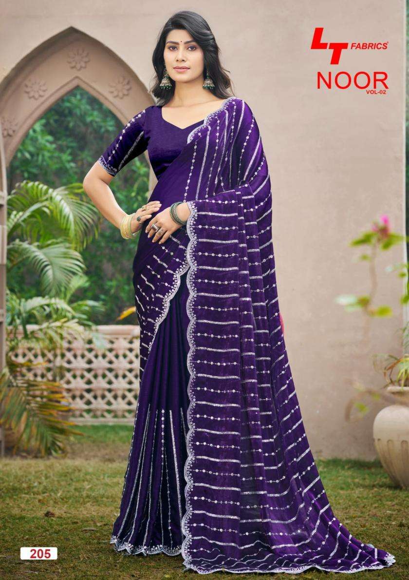 Lt Fashion Presents Noor Vol-2 Fendy Casual Summer Beauty Saree Catalog Wholesaler And Exporter 