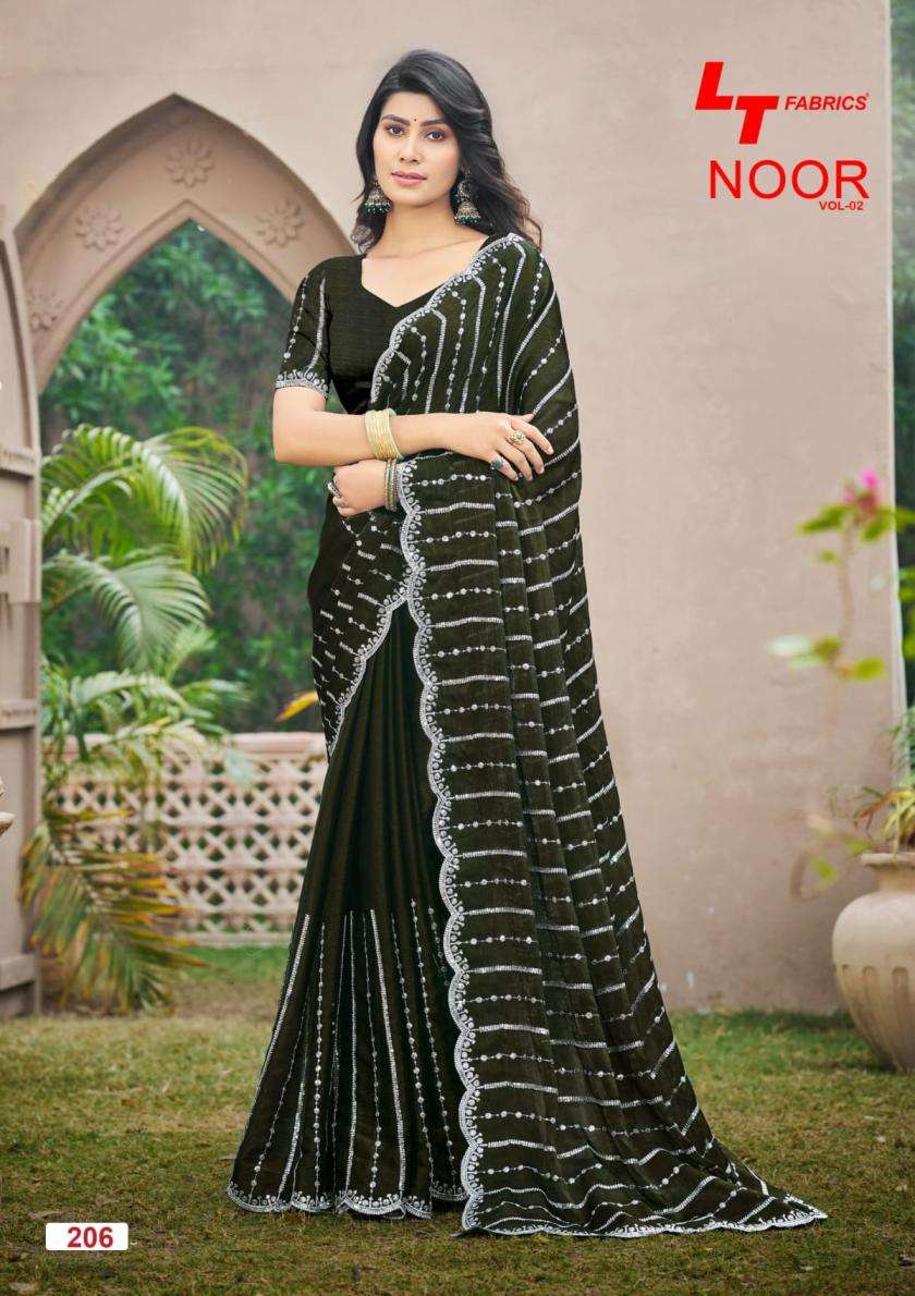 Lt Fashion Presents Noor Vol-2 Fendy Casual Summer Beauty Saree Catalog Wholesaler And Exporter 
