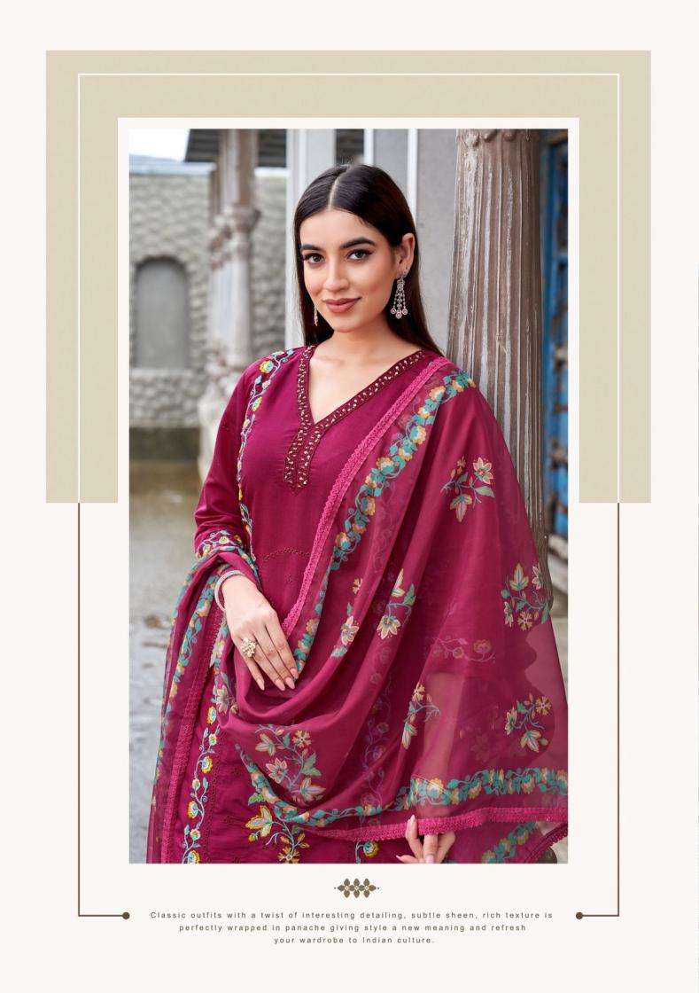 Wooglee Presents Poorvika Mull chanderi readymade unique 3pcs Kurtis Catalog Wholesaler And Exporter In Surat 