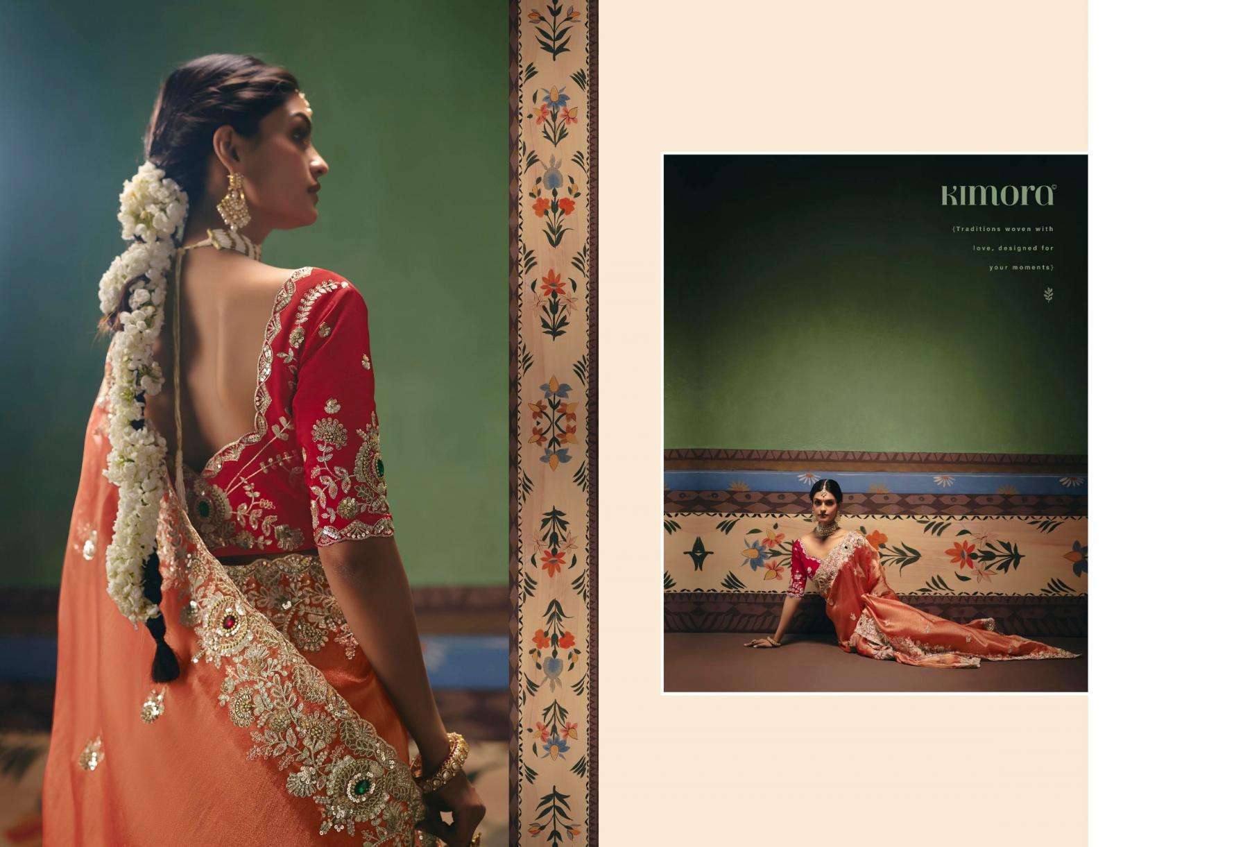 kimora presents shringar vol 14 5621-5631 premium sarees catalog collection
