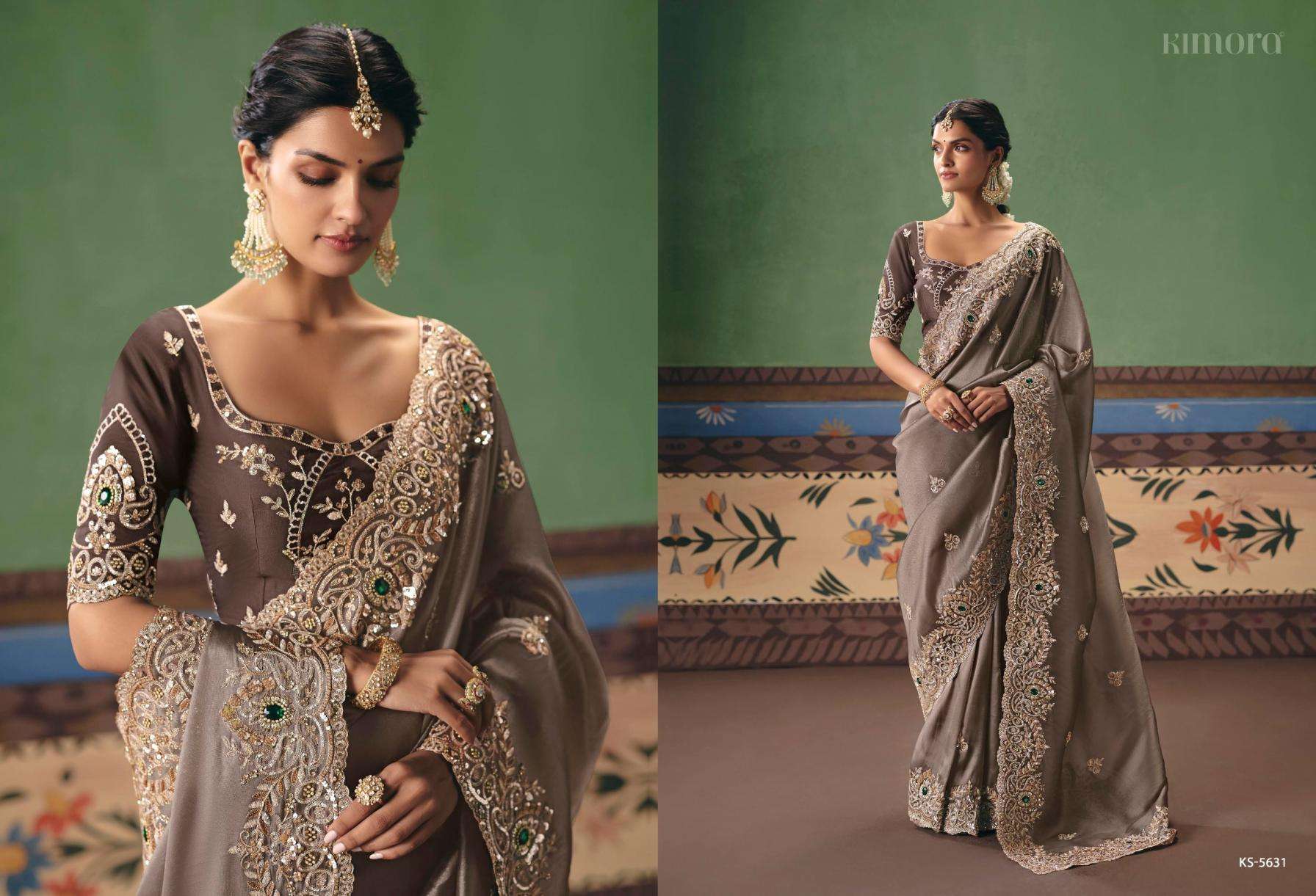 kimora presents shringar vol 14 5621-5631 premium sarees catalog collection