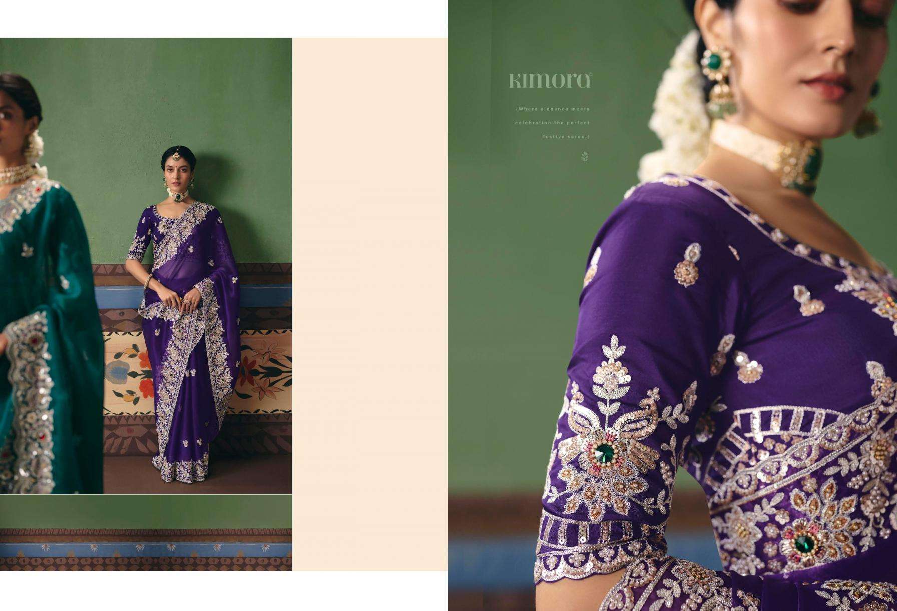 kimora presents shringar vol 14 5621-5631 premium sarees catalog collection