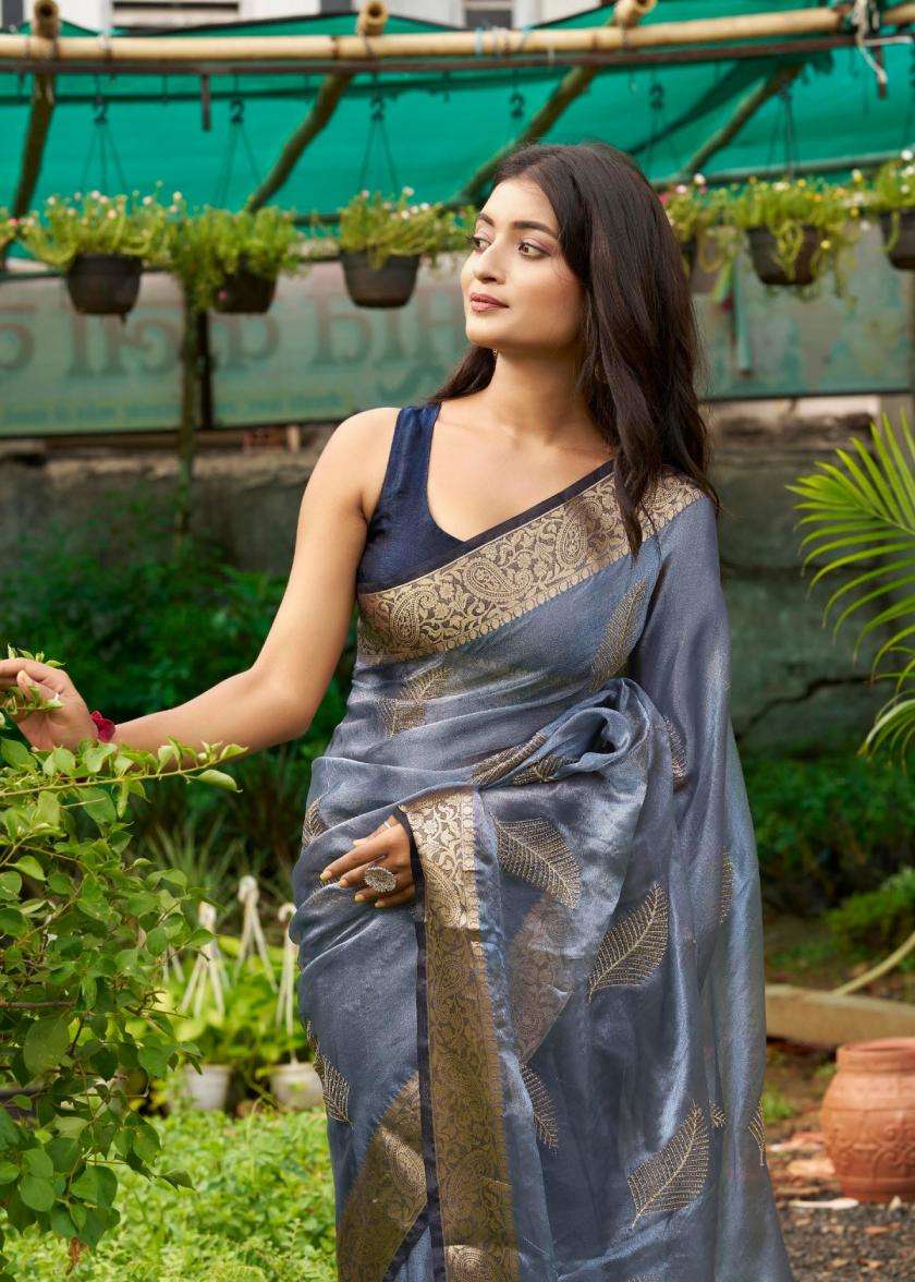 Lt Fashion Presents Signature Vol-29 Nylon Glossy Jacquard Attractive Saree Catalog Wholesaler And Exporter 