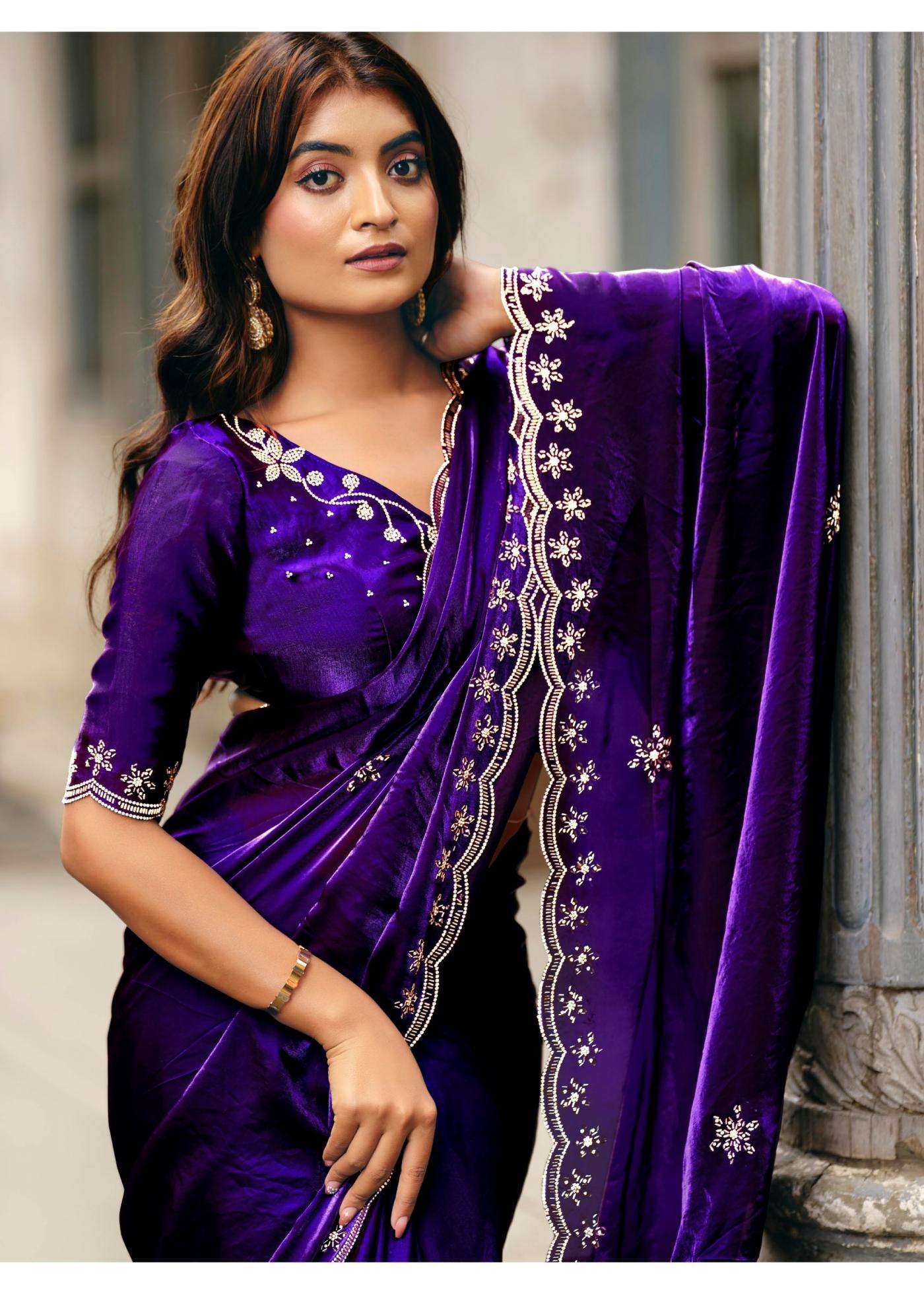 Lt Fashion Presents Signature Vol-35 Amazing Nylon Glossy Fabric Sarees Catalog Wholesaler And Exporter 