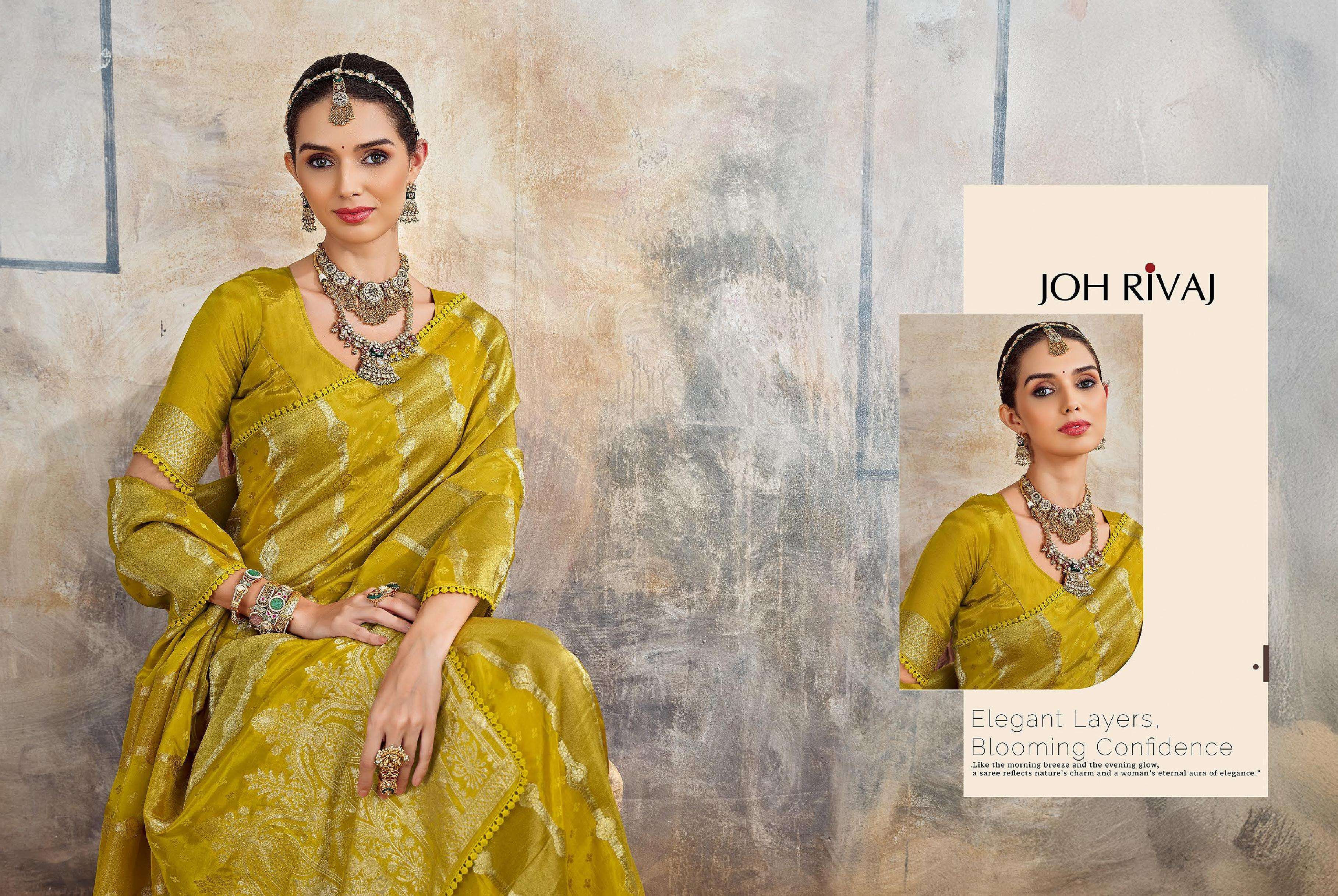 JOH RIVAAJ PRESENTS JASPREET 2601 TO 2609 SERIES BOLLYWOOD DESINGER PARTYWEAR SAREES CATALOG WHOLESAELR AND EXPORETER IN SURAT