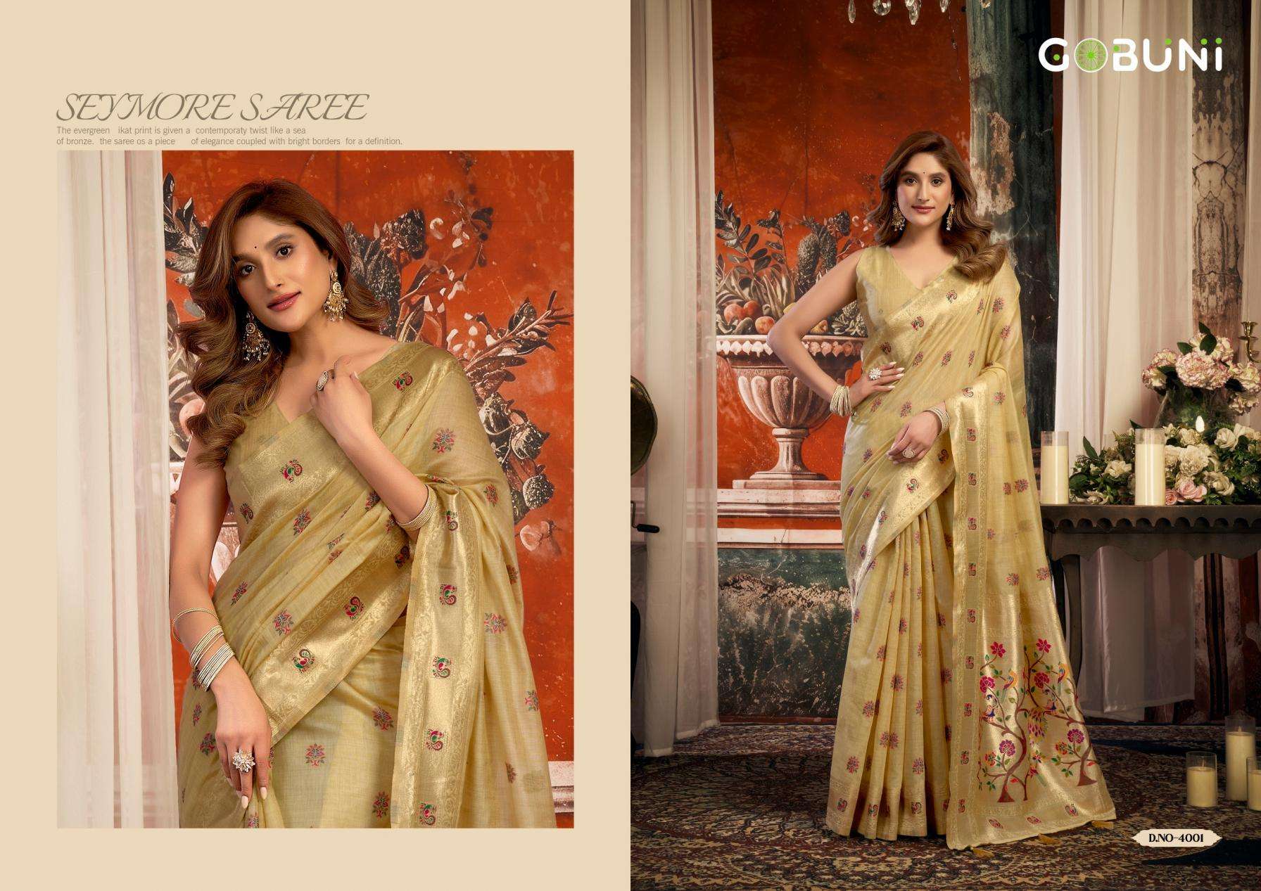 Gobuni Presents Sakshi Fashionable Super Kota Paithani Saree Catalog Wholesaler And Exporteer 