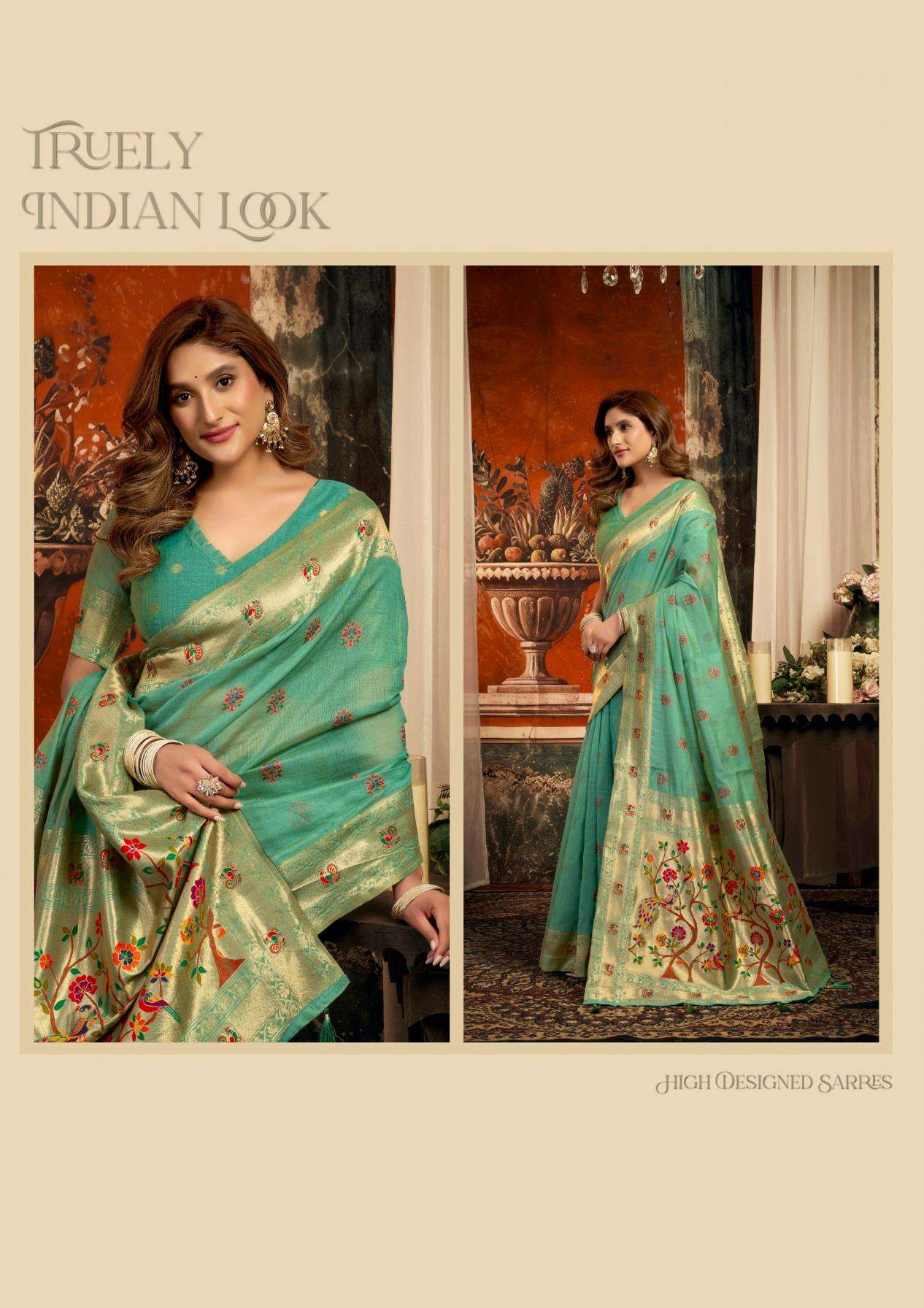 Gobuni Presents Sakshi Fashionable Super Kota Paithani Saree Catalog Wholesaler And Exporteer 