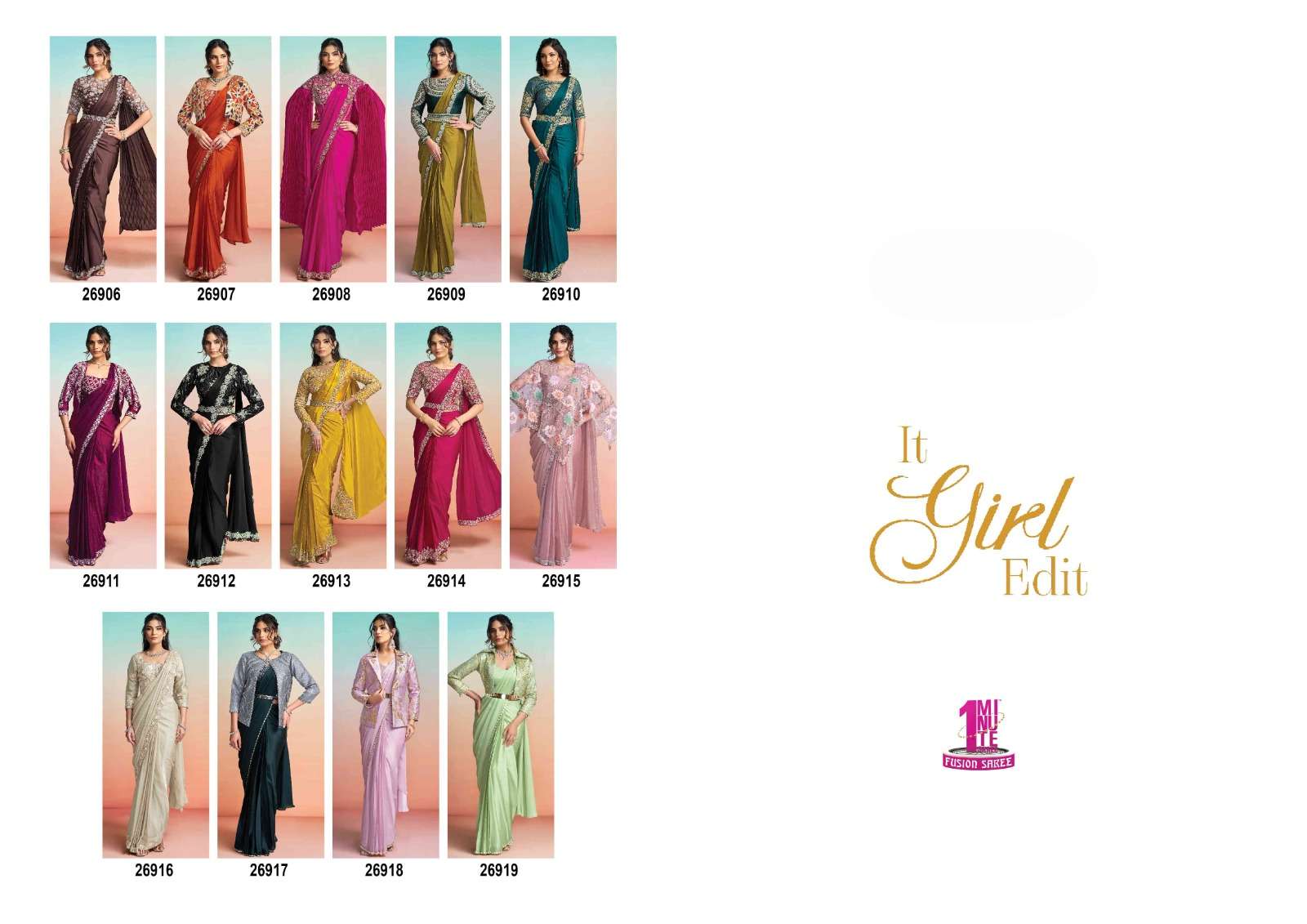 Mahotsav Presents Mohmanthan 26900 It Girl Edit Fancy Crape Silk Exclusive Sarees For Every Occasion Catalog wholesaler and Exporter 