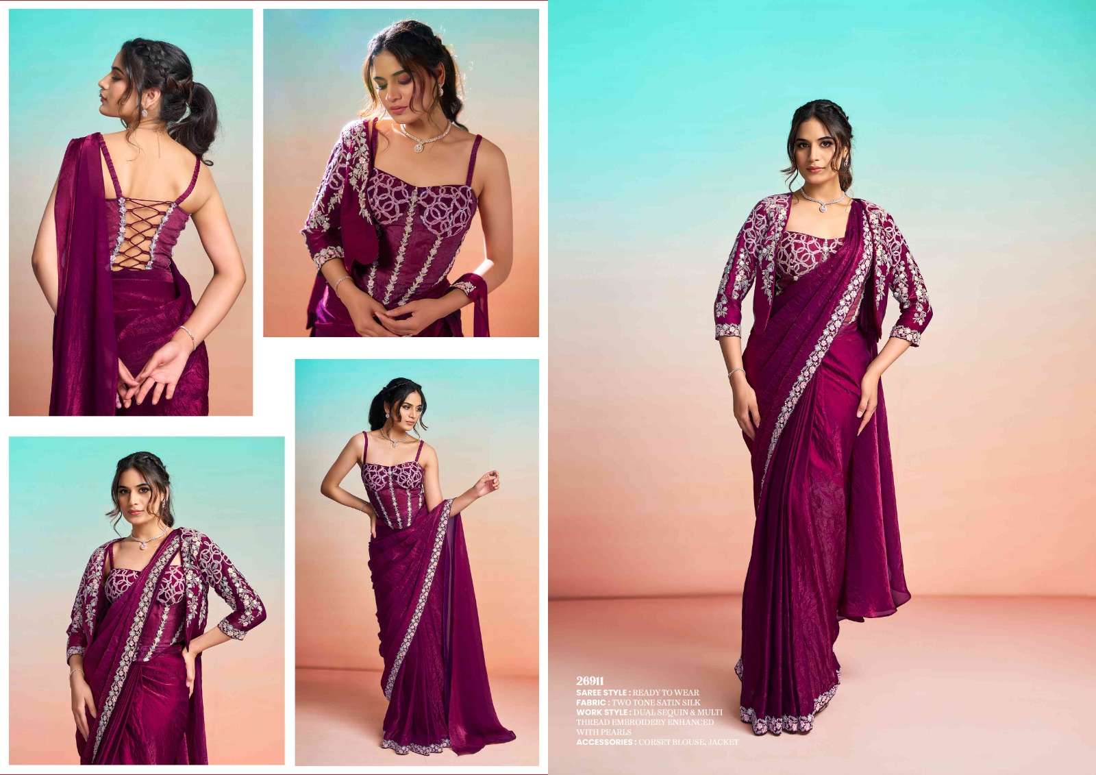 Mahotsav Presents Mohmanthan 26900 It Girl Edit Fancy Crape Silk Exclusive Sarees For Every Occasion Catalog wholesaler and Exporter 