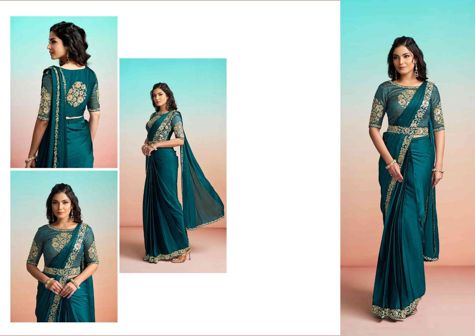 Mahotsav Presents Mohmanthan 26900 It Girl Edit Fancy Crape Silk Exclusive Sarees For Every Occasion Catalog wholesaler and Exporter 