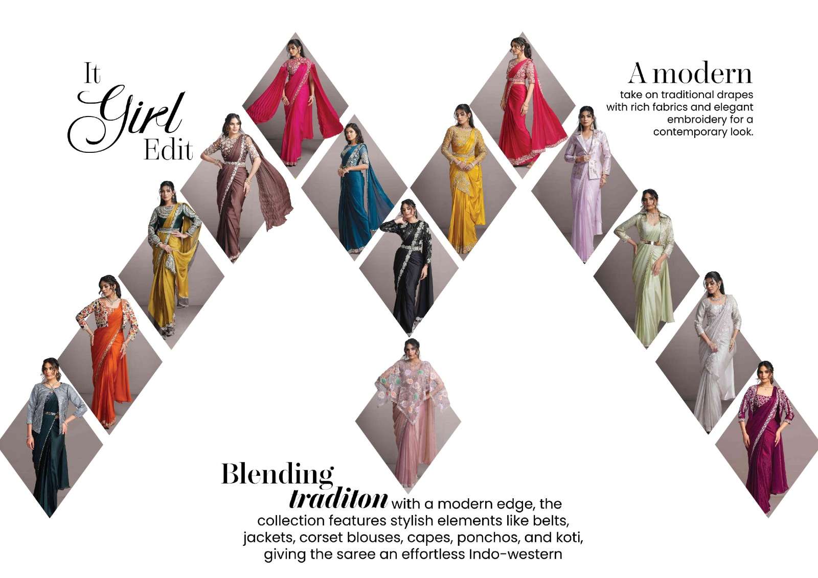 Mahotsav Presents Mohmanthan 26900 It Girl Edit Fancy Crape Silk Exclusive Sarees For Every Occasion Catalog wholesaler and Exporter 