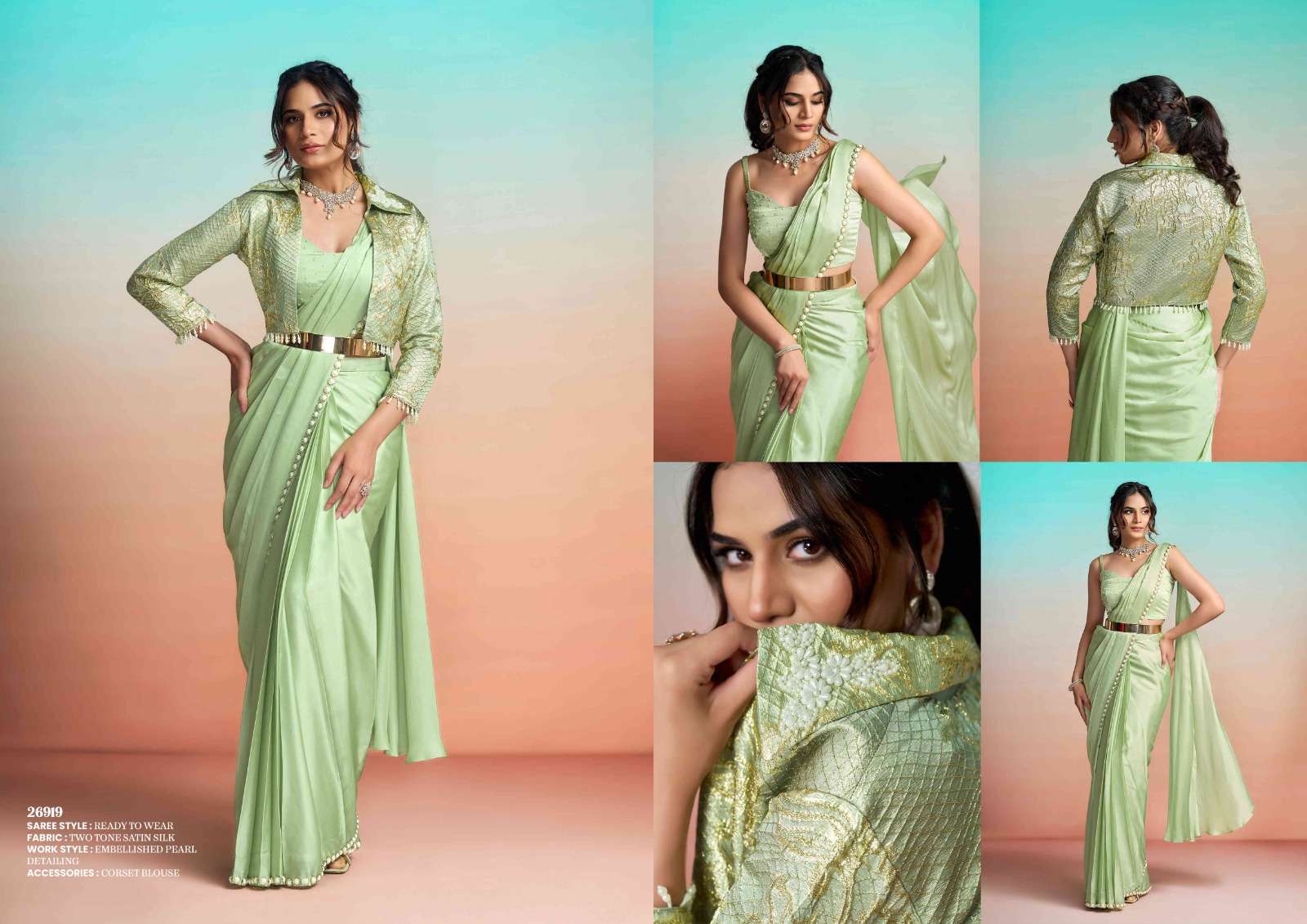Mahotsav Presents Mohmanthan 26900 It Girl Edit Fancy Crape Silk Exclusive Sarees For Every Occasion Catalog wholesaler and Exporter 
