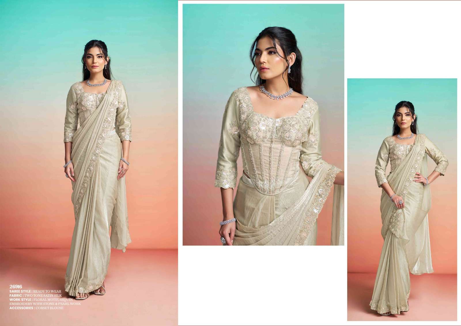 Mahotsav Presents Mohmanthan 26900 It Girl Edit Fancy Crape Silk Exclusive Sarees For Every Occasion Catalog wholesaler and Exporter 