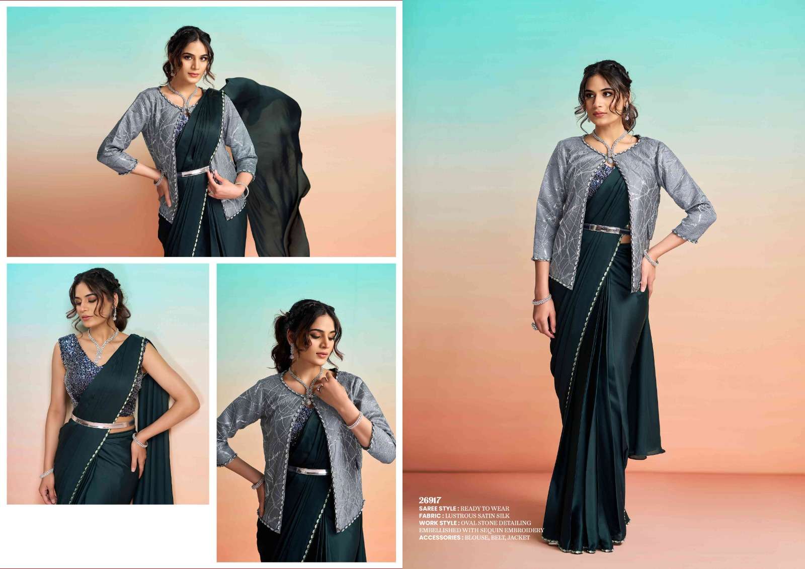 Mahotsav Presents Mohmanthan 26900 It Girl Edit Fancy Crape Silk Exclusive Sarees For Every Occasion Catalog wholesaler and Exporter 