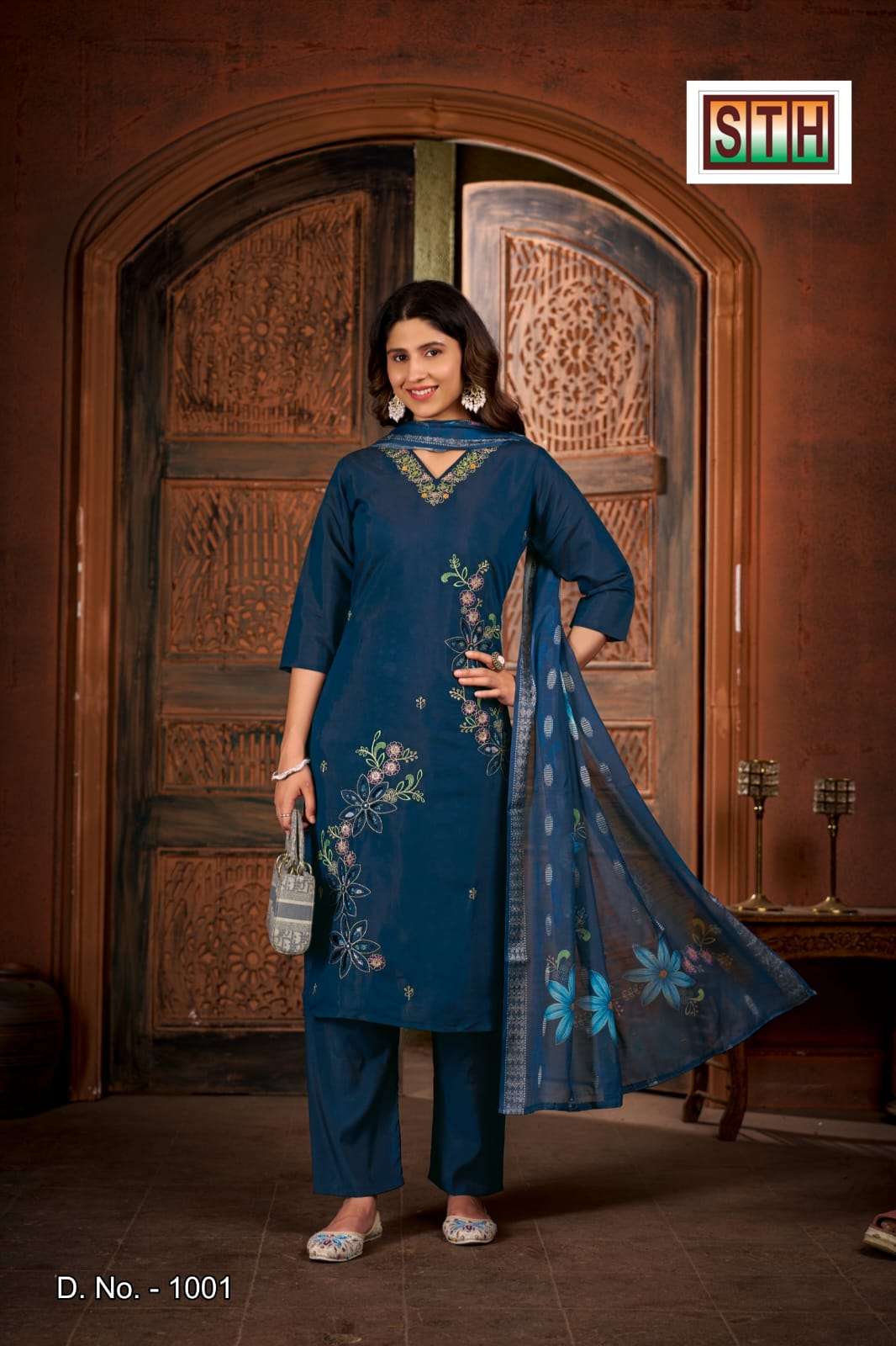 STH PRESENTS KRISHNA VOL-1 DESIGNER FANCY KURTIS CATALOG WHOLESALER AND EXPORTER IN SURAT 