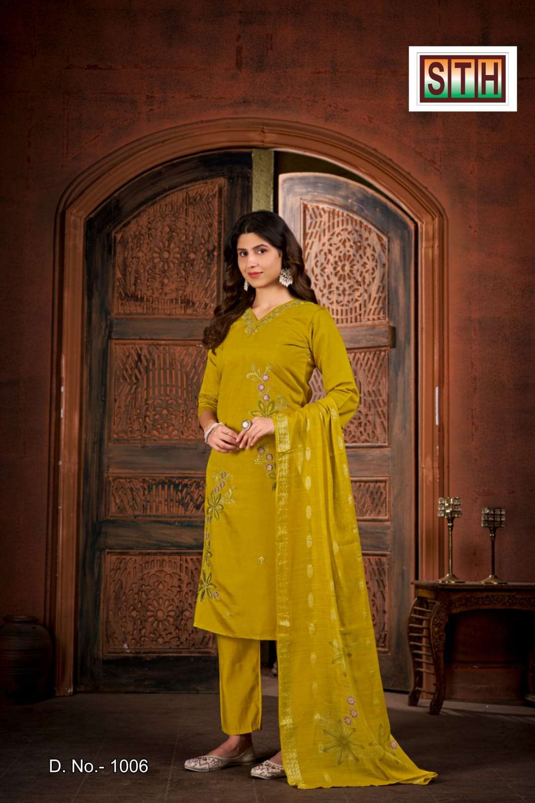 STH PRESENTS KRISHNA VOL-1 DESIGNER FANCY KURTIS CATALOG WHOLESALER AND EXPORTER IN SURAT 