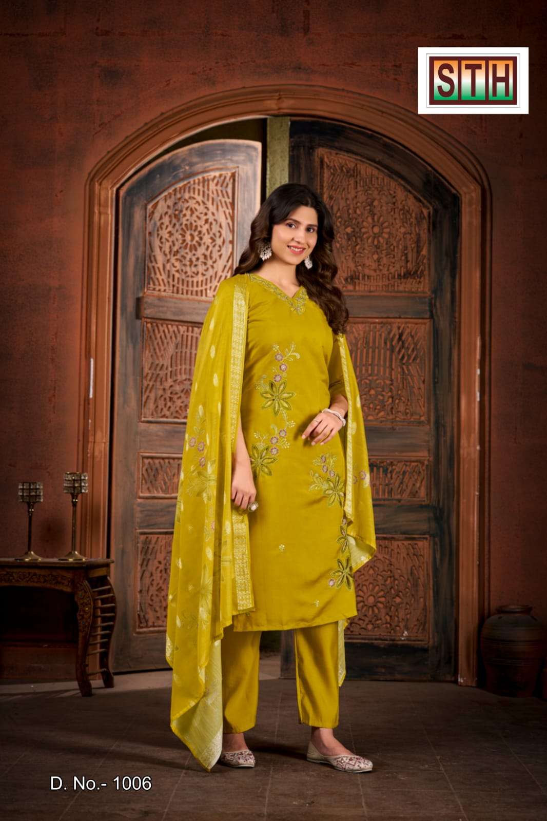 STH PRESENTS KRISHNA VOL-1 DESIGNER FANCY KURTIS CATALOG WHOLESALER AND EXPORTER IN SURAT 